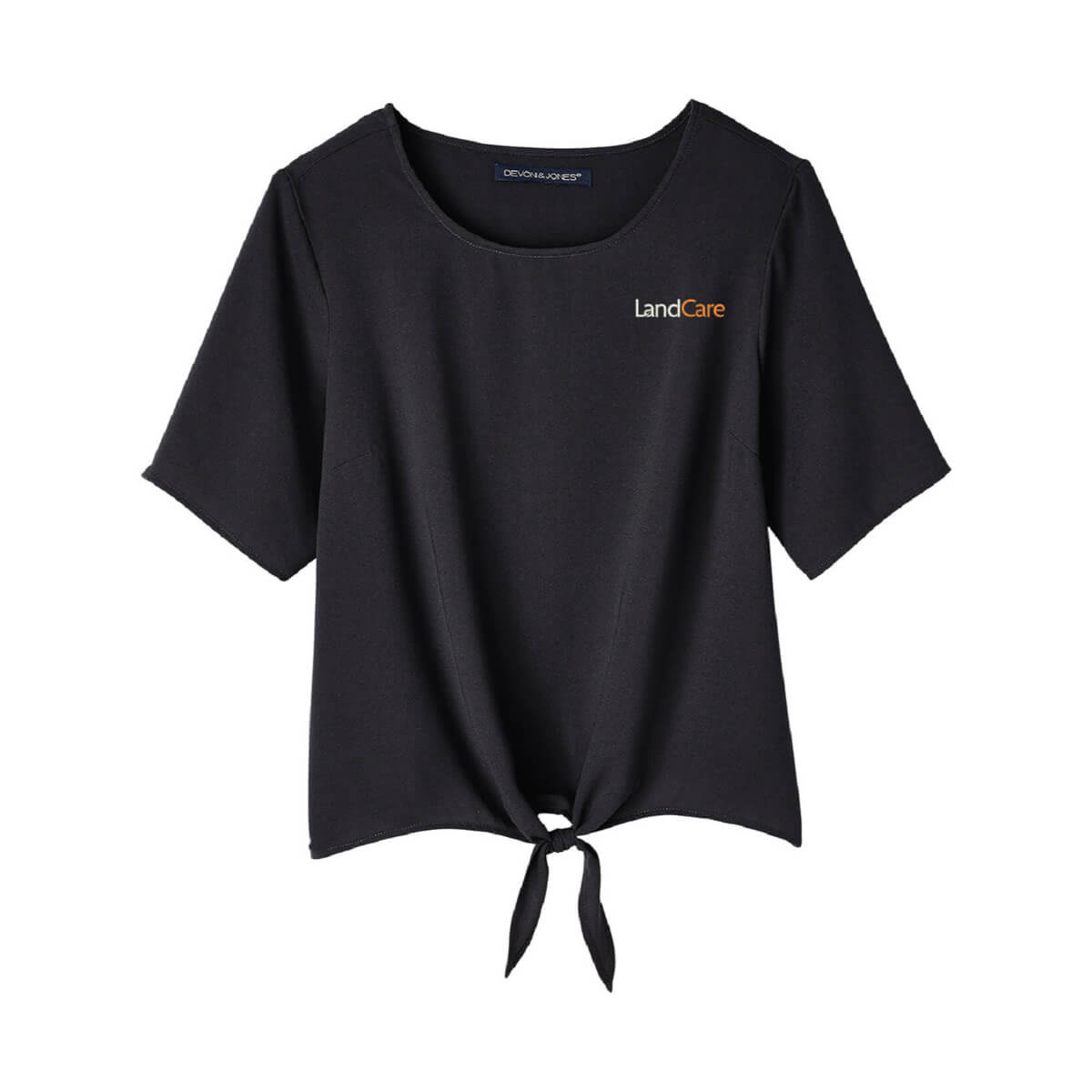Devon & Jones Ladies' Perfect Fit™ Tie-Front Blouse