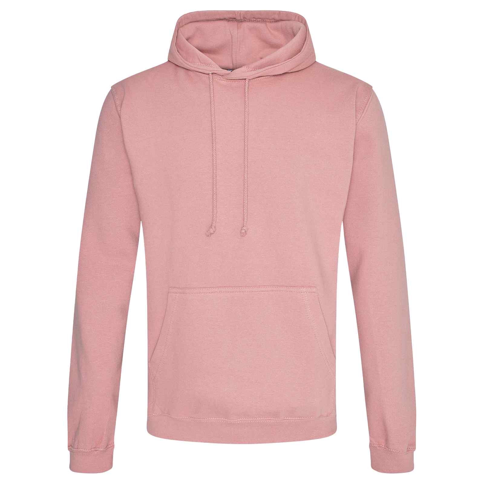 Awdis Men's Plain Quarter Zip Sweatshirt – 80% Cotton Fleece, Brushed Interior, High-Neck Pullover