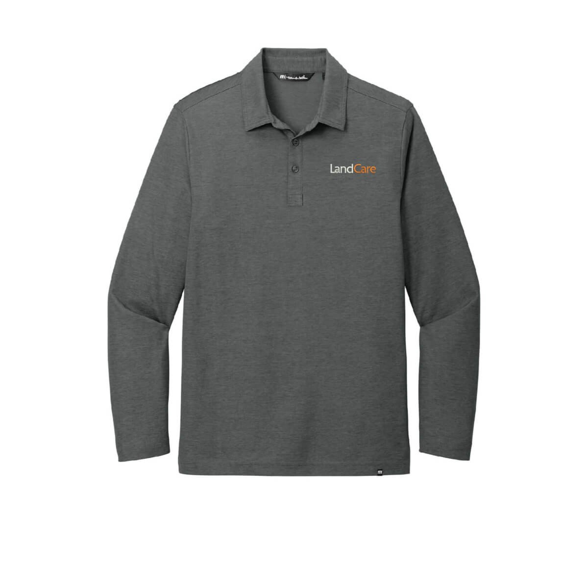 TravisMathew Oceanside Heather Long Sleeve Polo