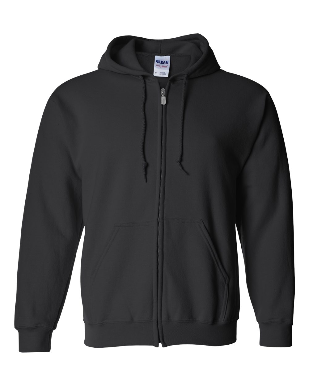 Gildan Unisex Heavyweight Full-Zip Hoodie Front