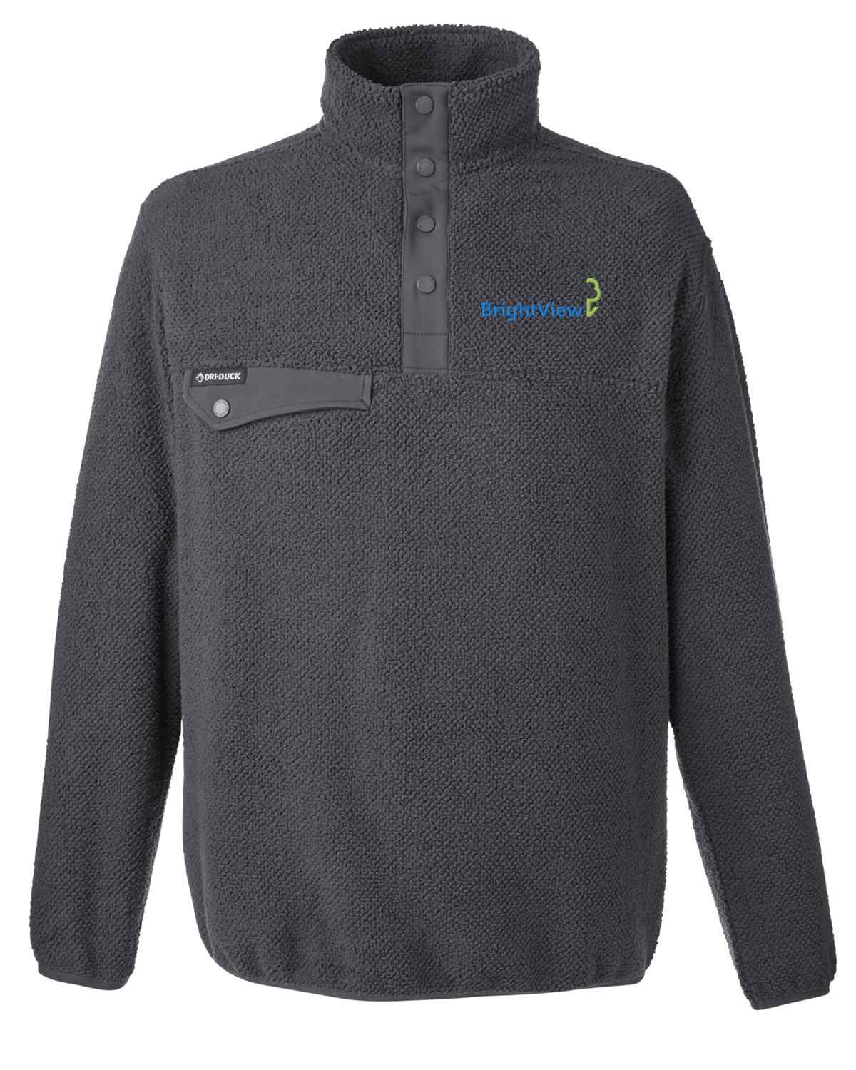 Dri Duck Men's Brooks Sherpa Fleece Pullover