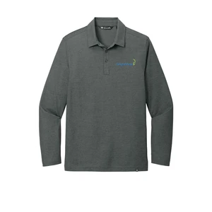 TravisMathew Oceanside Heather Long Sleeve Polo TM1MZ343