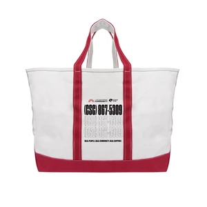 The Madelyn 24 Oz. Cotton Canvas Tote Bag