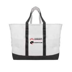 The Madelyn 24 Oz. Cotton Canvas Tote Bag