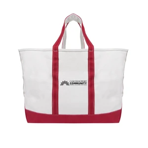 The Madelyn 24 Oz. Cotton Canvas Tote Bag