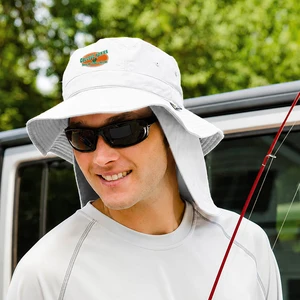 Adams Bucket Cap with Neck Shield