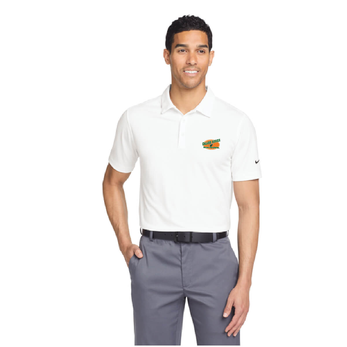 Nike Dri-Fit Vertical Mesh Polo