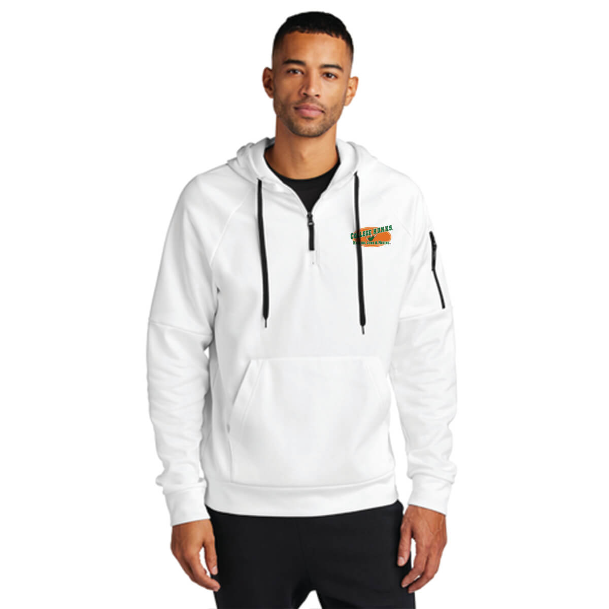 Nike Quarter Zip Fleece Hoodie