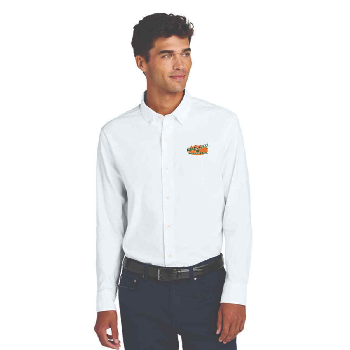 Mercer+Mettle® Long Sleeve Modern Oxford Shirt