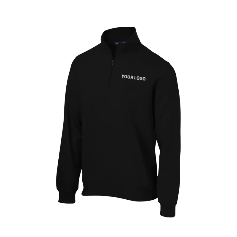 Mens Quarter-Zip Pullover - Fleece