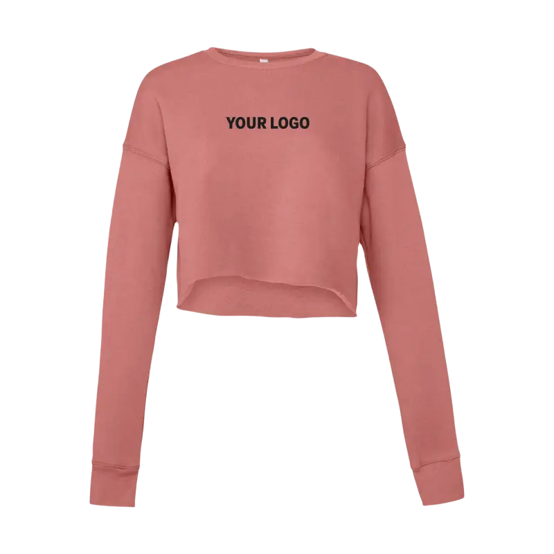 Bella + Canvas Ladies' Cropped Fleece Crew