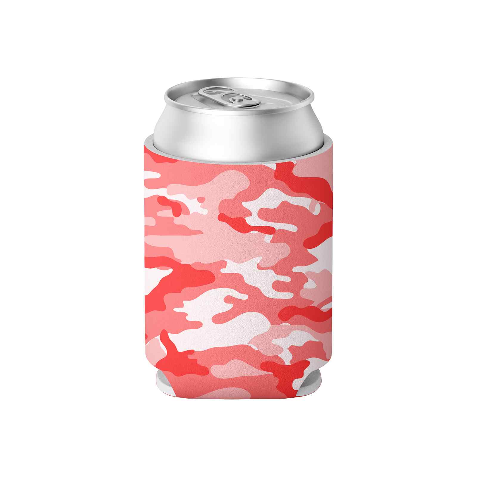 Custom Colored Camo Foam Collapsible Coolies view 1