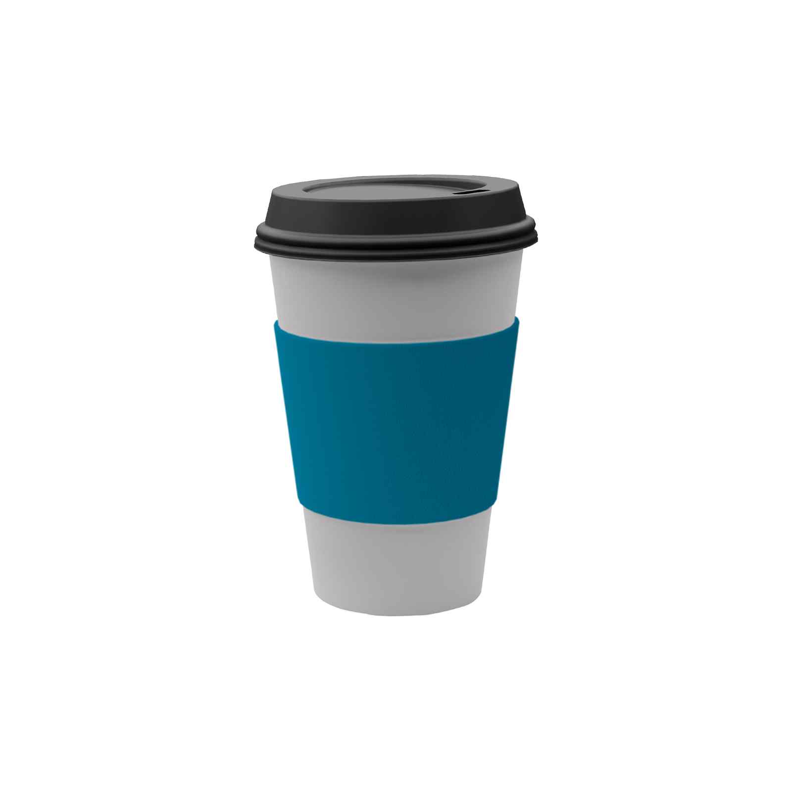 Fluorescent Neon Foam Collapsible Coffee Wraps view 2