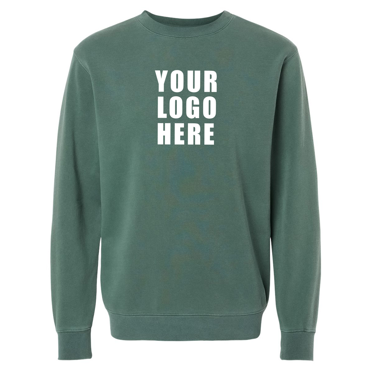 Unisex Midweight Pigment Dyed Crew Neck