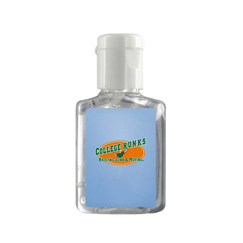 0.5 oz. Clear Sanitizer in Clear Bottle