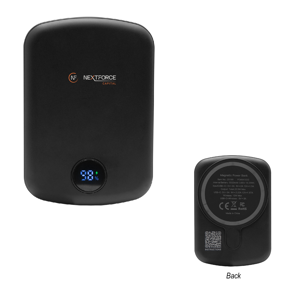 15W Mag Max Wireless Charger Power Bank