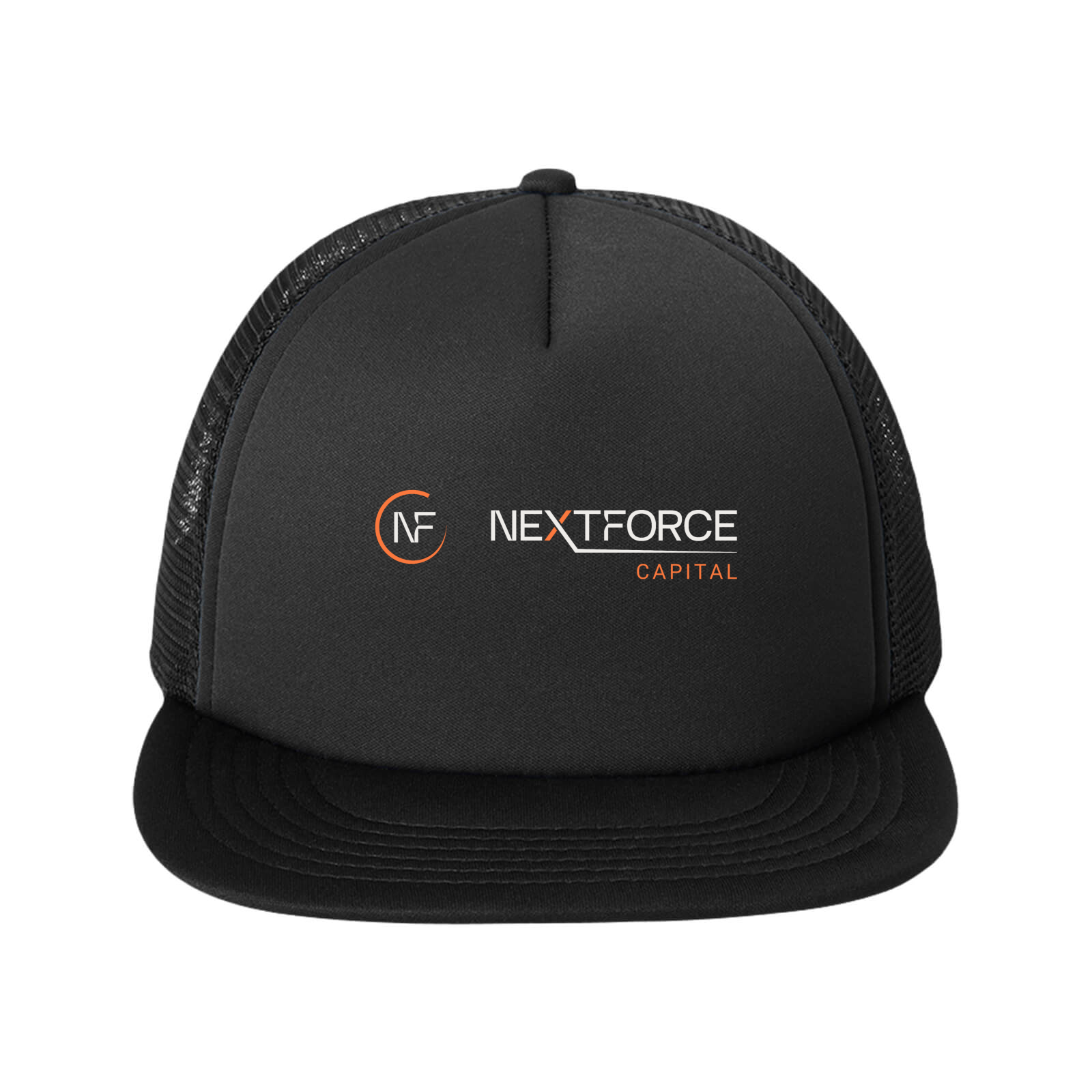 District ® Flat Bill Snapback Trucker Cap