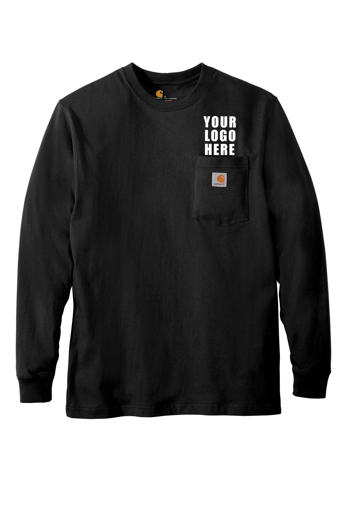 Carhartt Workwear Pocket Long Sleeve T-Shirt. CTK126