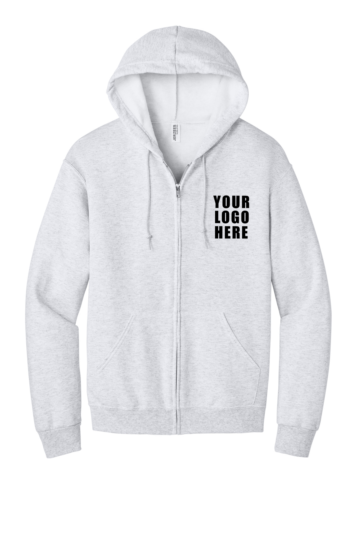 Jerzees - NuBlend Full-Zip Hooded Sweatshirt. 993M