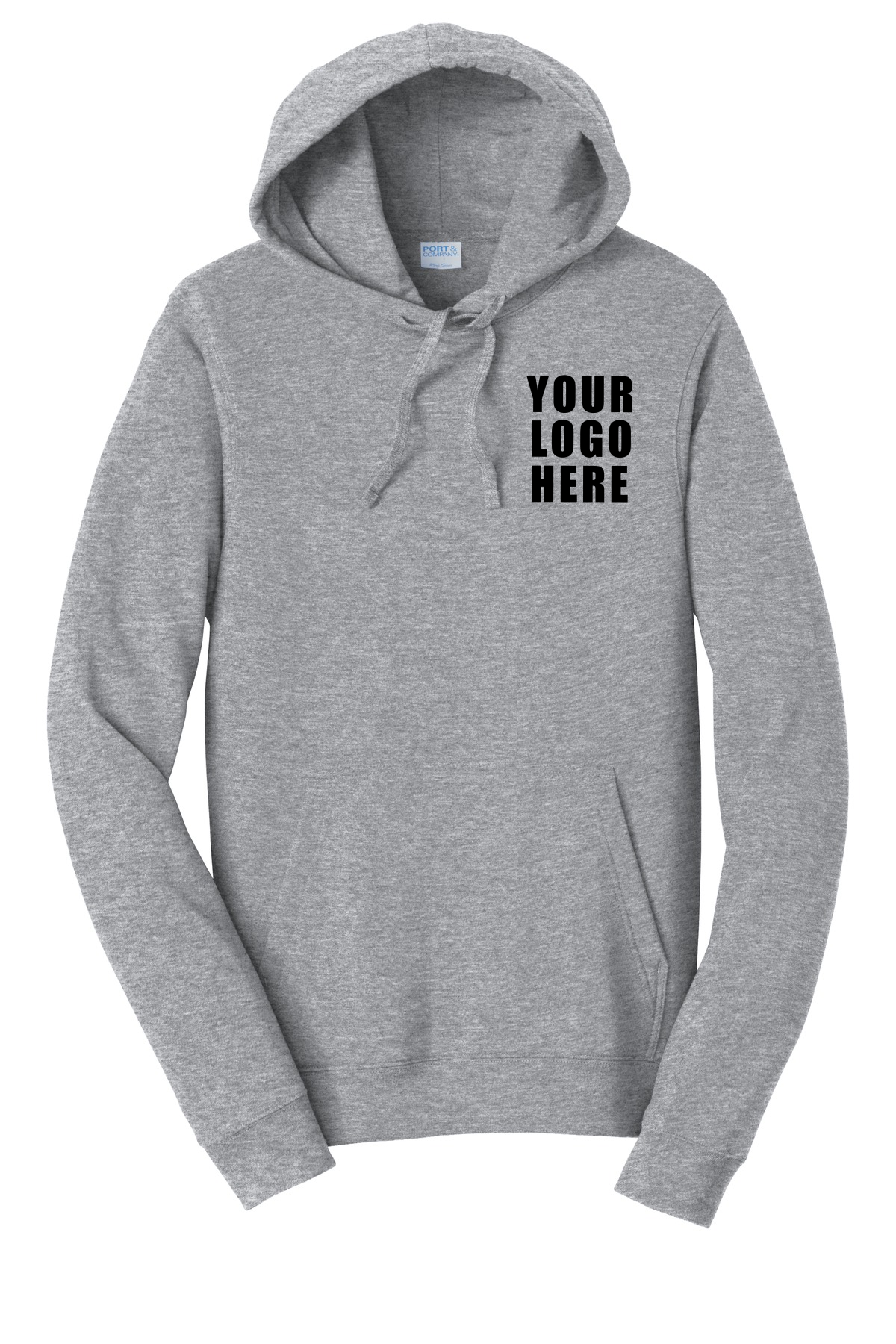 Port & Co Fan Favorite Fleece Pullover Hooded Sweatshirt. PC850H