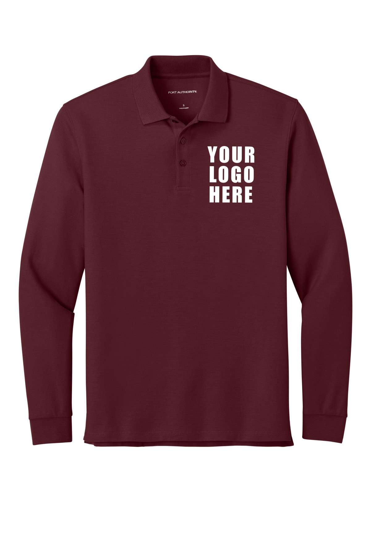 Port Authority Wearever Signature Pique Long Sleeve Polo K200LS