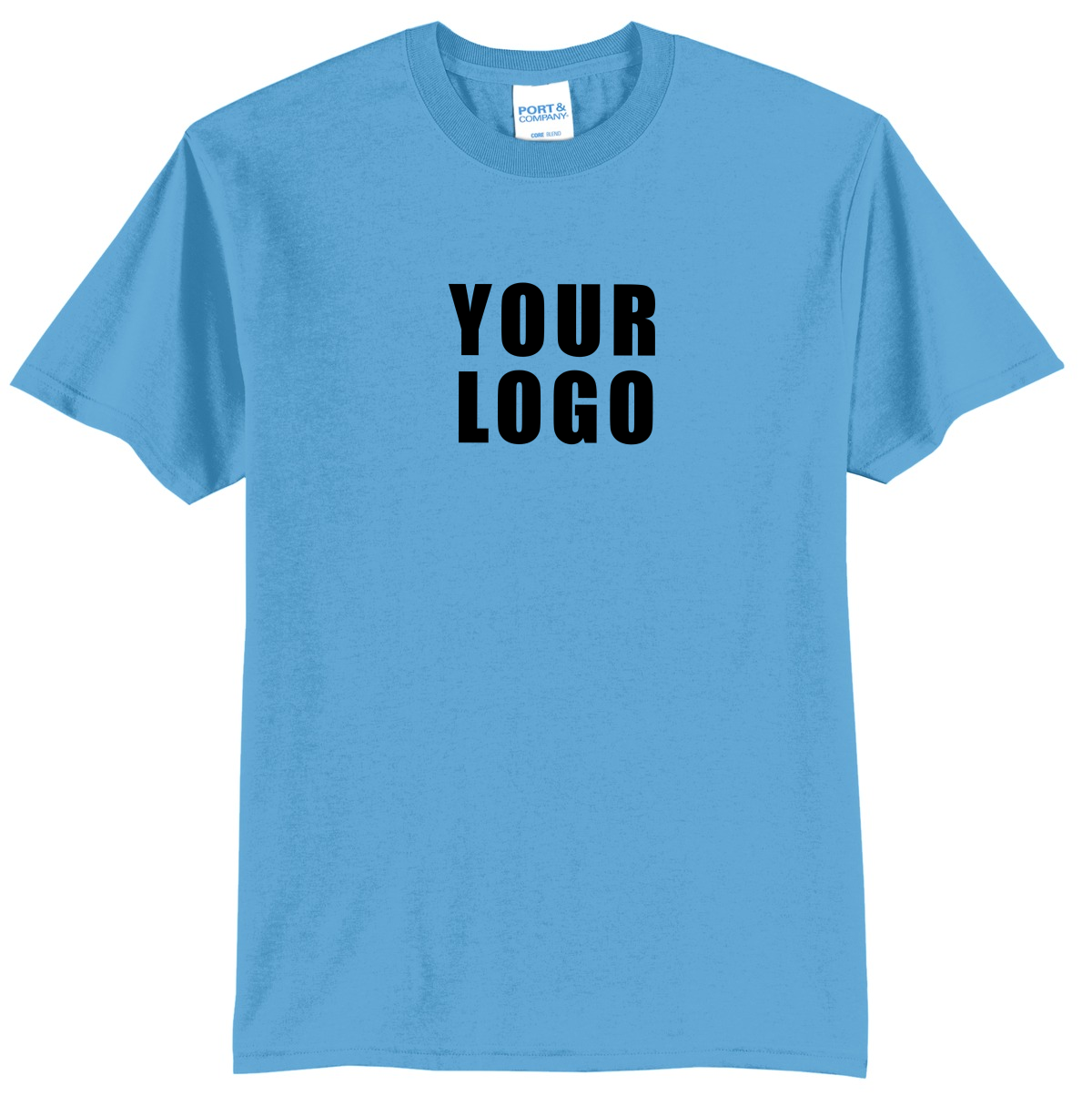 Port & Co Core Blend Tee. PC55