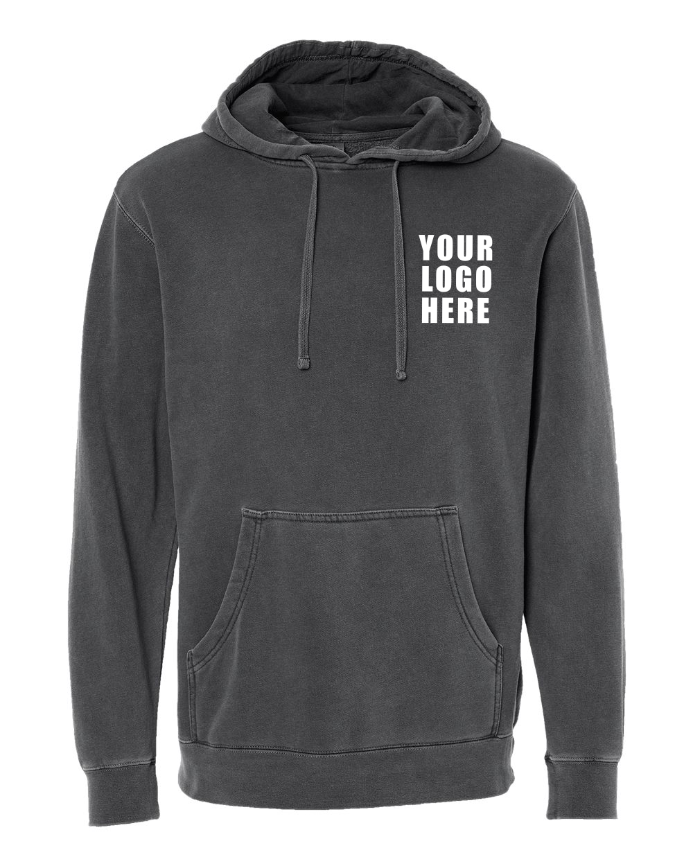 Unisex Midweight Pigment-Dyed Hooded Sweatshirt - PRM4500