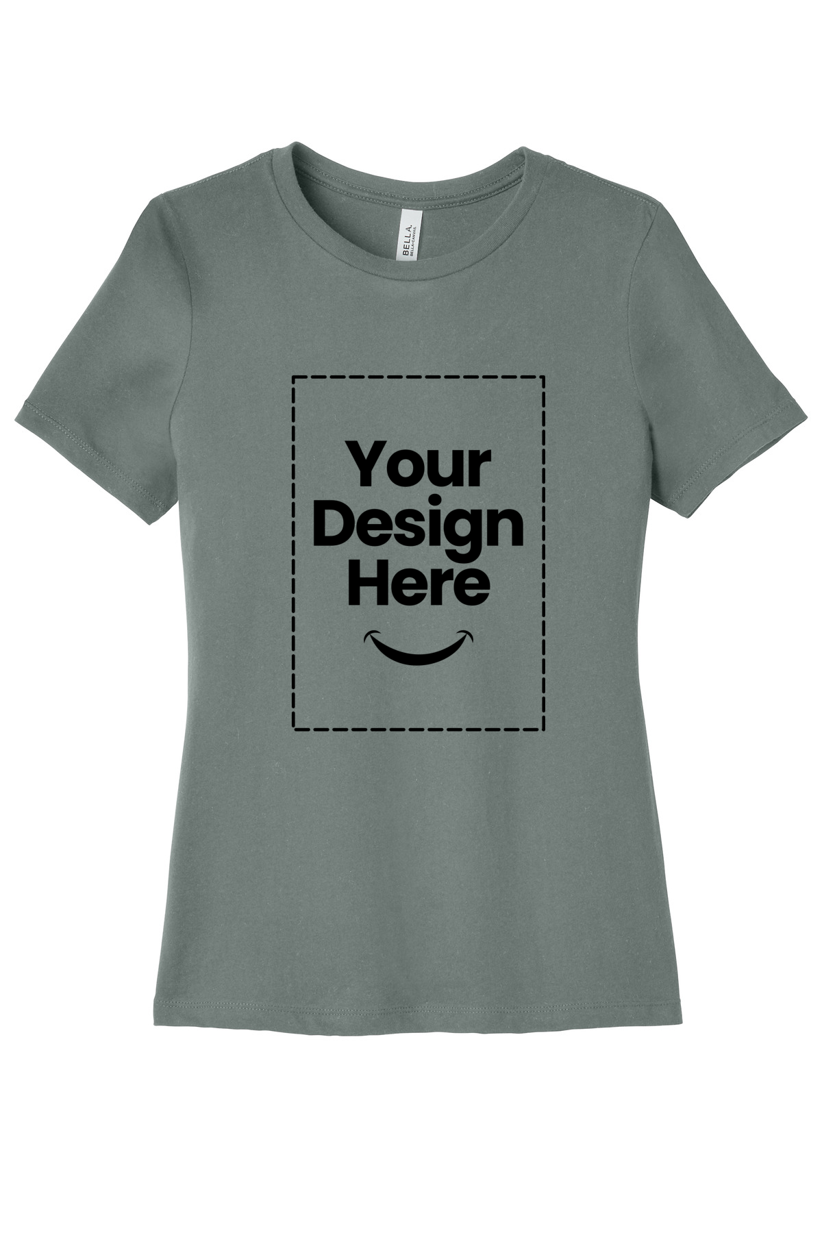 BELLA+CANVAS Women's Relaxed Jersey Short Sleeve Tee. BC6400