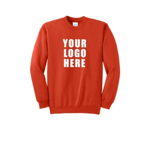 Port & Co Essential Fleece Crewneck Sweatshirt. PC90 view 40