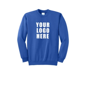 Port & Co Essential Fleece Crewneck Sweatshirt. PC90 view 55