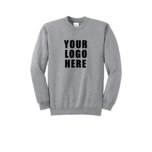 Port & Co Essential Fleece Crewneck Sweatshirt. PC90 view 5