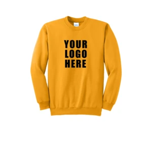 Port & Co Essential Fleece Crewneck Sweatshirt. PC90 view 25