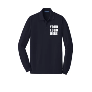 Port Authority EZCotton Long Sleeve Polo. K8000LS view 5