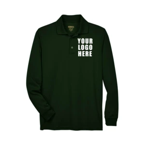 Men's Pinnacle Performance Long Sleeve Piqué Polo - 88192 view 2