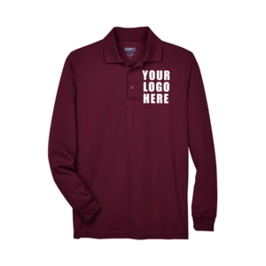 Men's Pinnacle Performance Long Sleeve Piqué Polo - 88192 view 7