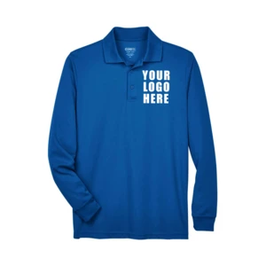 Men's Pinnacle Performance Long Sleeve Piqué Polo - 88192 view 12