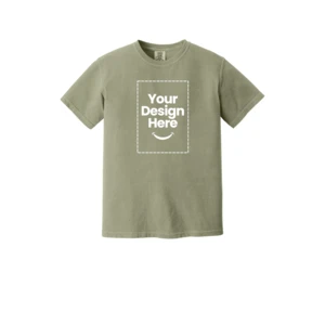 COMFORT COLORS Heavyweight Ring Spun Tee. 1717 view 216