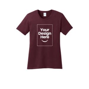 Port & Co Women's Core Cotton Tee. LPC54 view 13