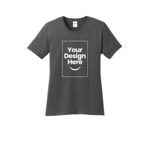 Port & Co Women's Core Cotton Tee. LPC54 view 21