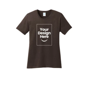 Port & Co Women's Core Cotton Tee. LPC54 view 25