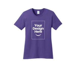 Port & Co Women's Core Cotton Tee. LPC54 view 73