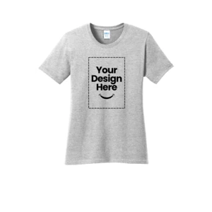 Port & Co Women's Core Cotton Tee. LPC54 view 5