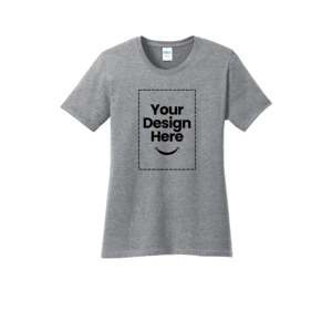 Port & Co Women's Core Cotton Tee. LPC54 view 9