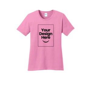 Port & Co Women's Core Cotton Tee. LPC54 view 17