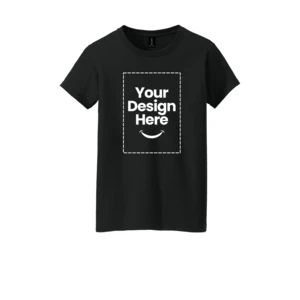 Gildan Women's Heavy Cotton 100% Cotton T-Shirt. 5000L view 9