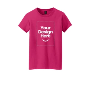 Gildan Women's Heavy Cotton 100% Cotton T-Shirt. 5000L view 45