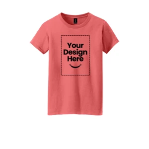 Gildan Women's Heavy Cotton 100% Cotton T-Shirt. 5000L view 25