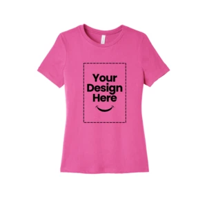 BELLA+CANVAS Women's Relaxed Jersey Short Sleeve Tee. BC6400 view 17