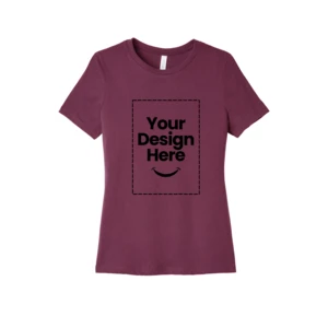 BELLA+CANVAS Women's Relaxed Jersey Short Sleeve Tee. BC6400 view 45