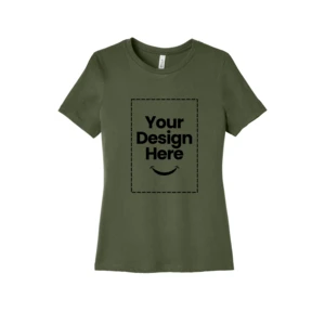 BELLA+CANVAS Women's Relaxed Jersey Short Sleeve Tee. BC6400 view 53